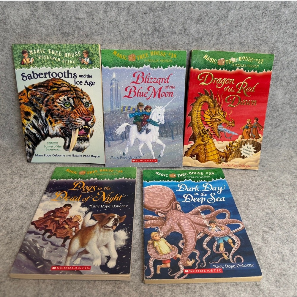 6x‎ Magic Tree House Chapter Book Bundle - Paperback - Middle Grade